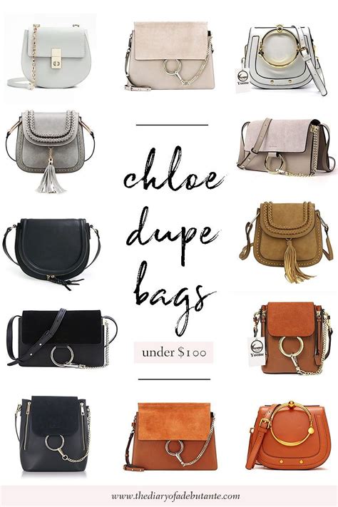 chloe look alike bag|best chloe dupe bags.